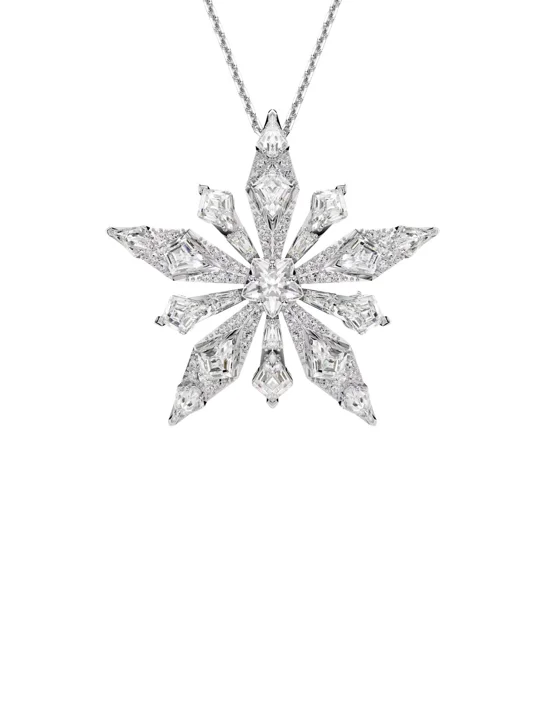 SWAROVSKI Vòng Cổ Idyllia:Pend Star White/Rhs