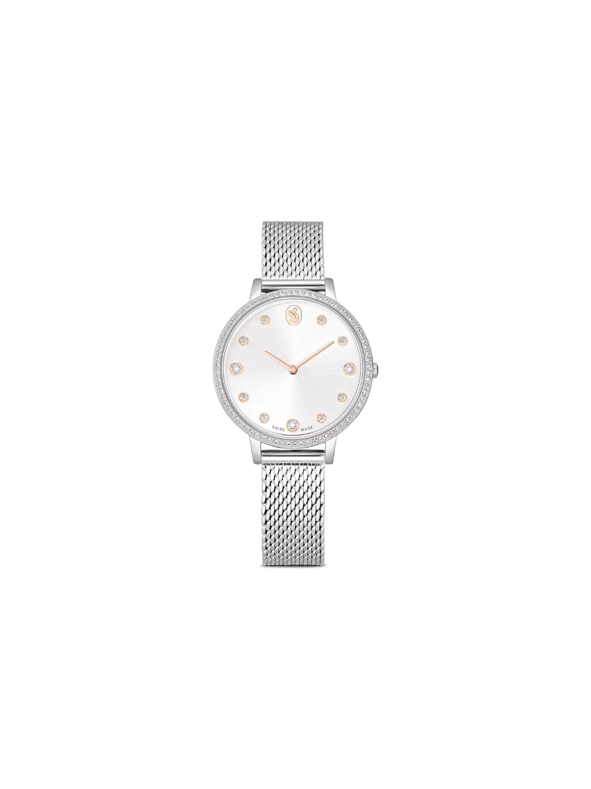 SWAROVSKI Đồng Hồ Clarica:Ms Sts/White/Sts