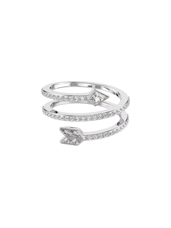 SWAROVSKI Nhẫn Idyllia:Ring Arrow Whi/Rhs 58
