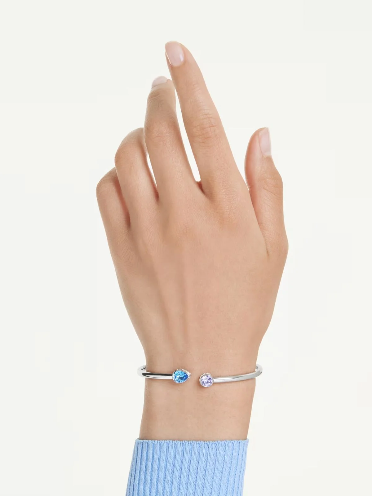 SWAROVSKI Vòng Tay Chroma:Bangle Flexible Mul/Rhs