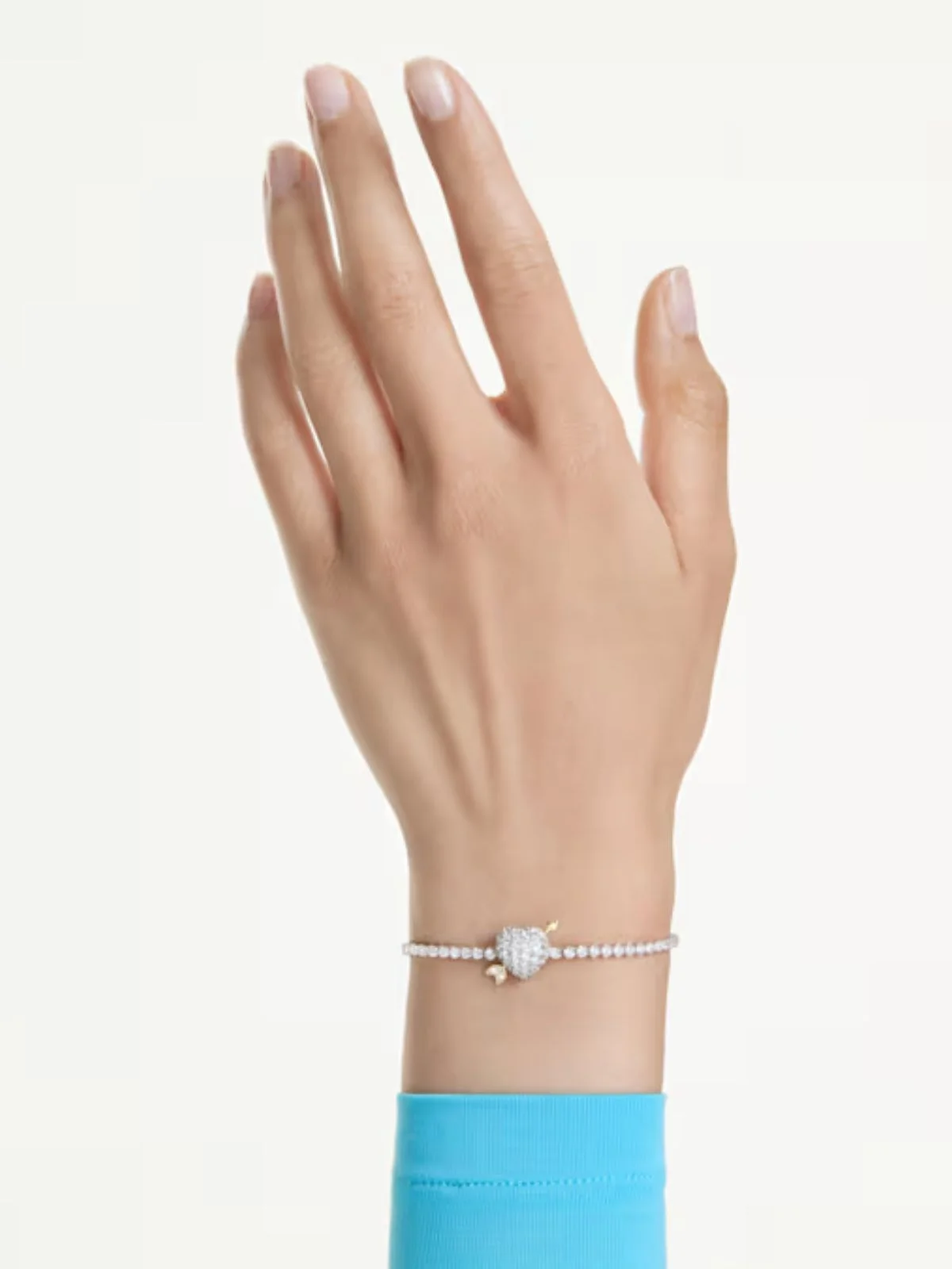SWAROVSKI Vòng Tay Idyllia:Bracelet Whi/Rhs