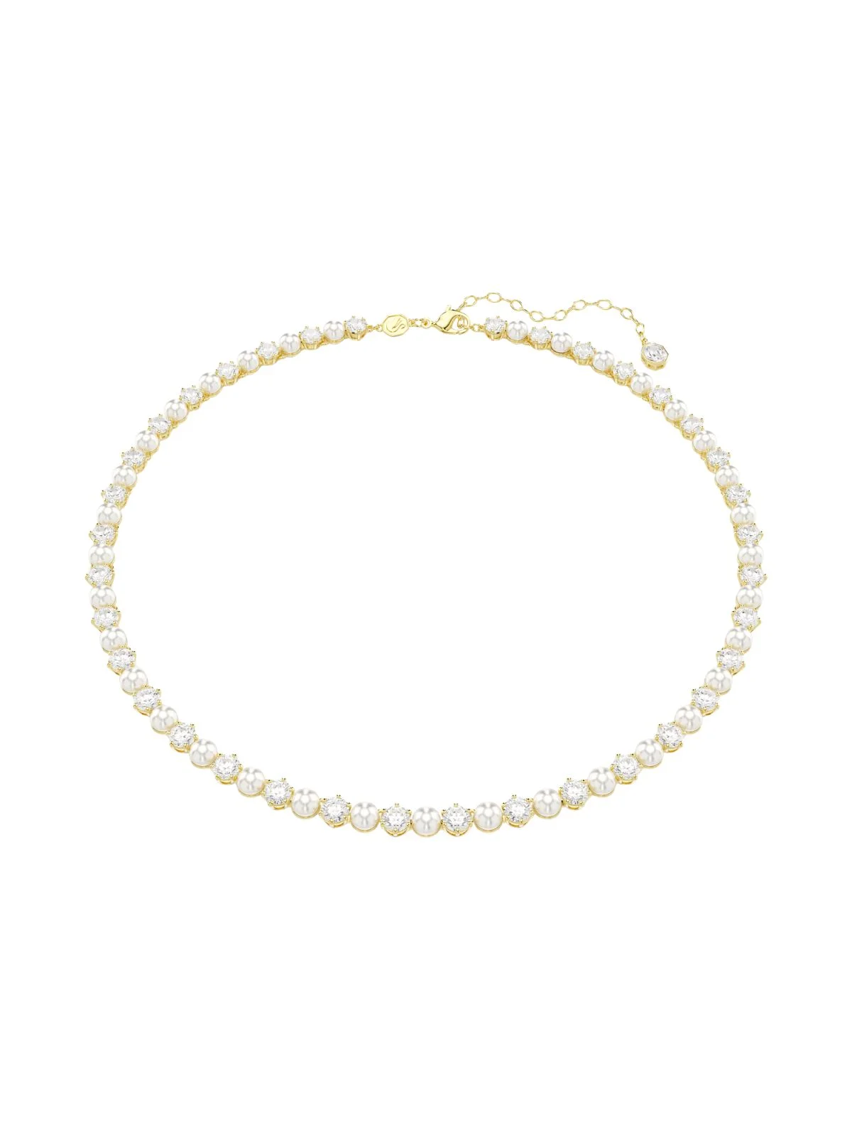 SWAROVSKI Vòng Cổ Matrix:All Ard Prl White/Gos