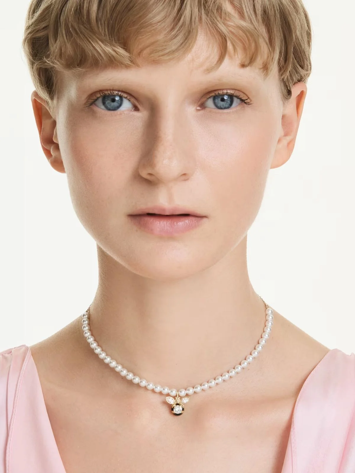 SWAROVSKI Vòng Cổ Idyllia:Choker Bee Mul/Gos