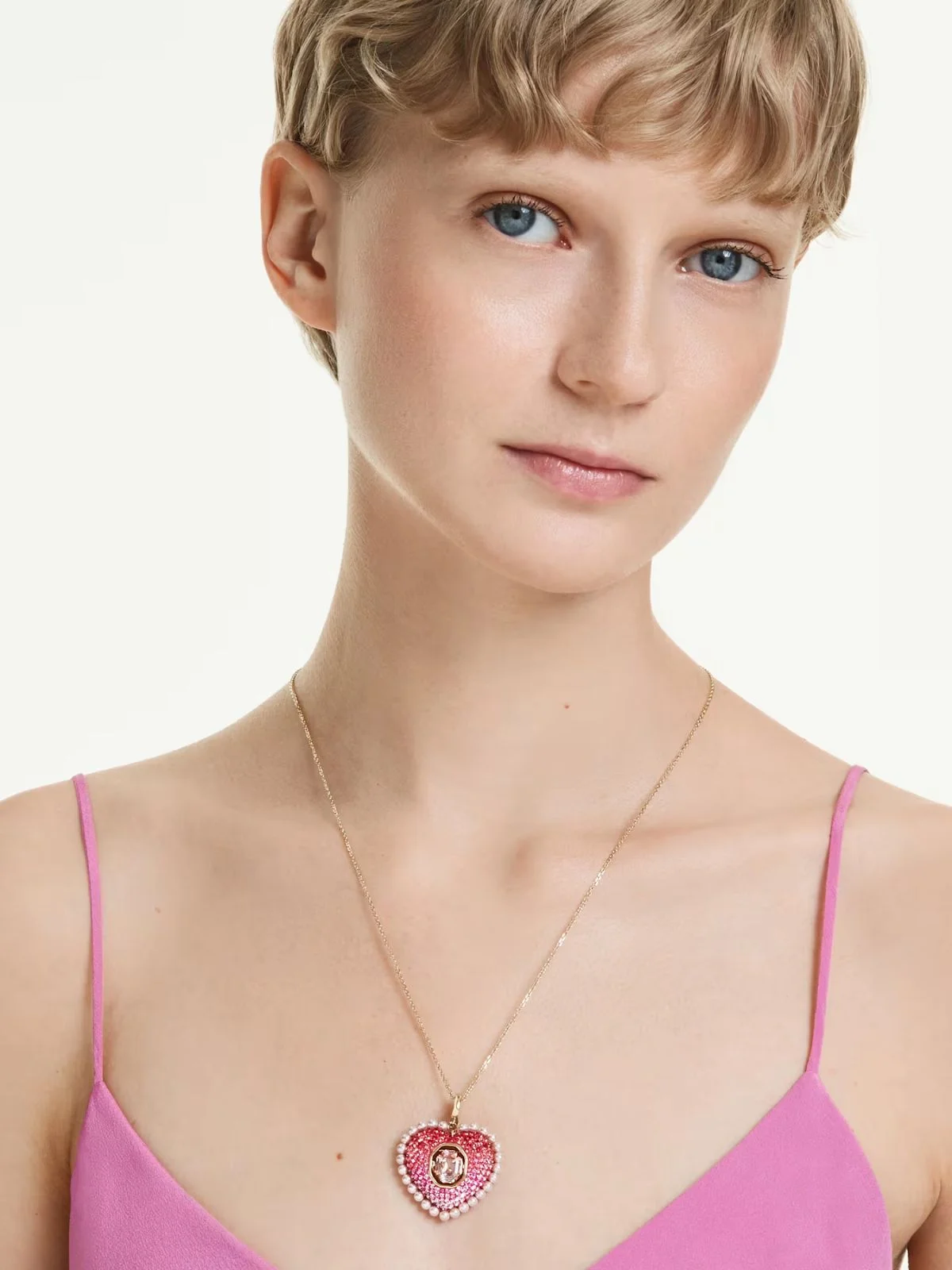 SWAROVSKI Vòng Cổ Idyllia:Pend Versatile Pin/Gos
