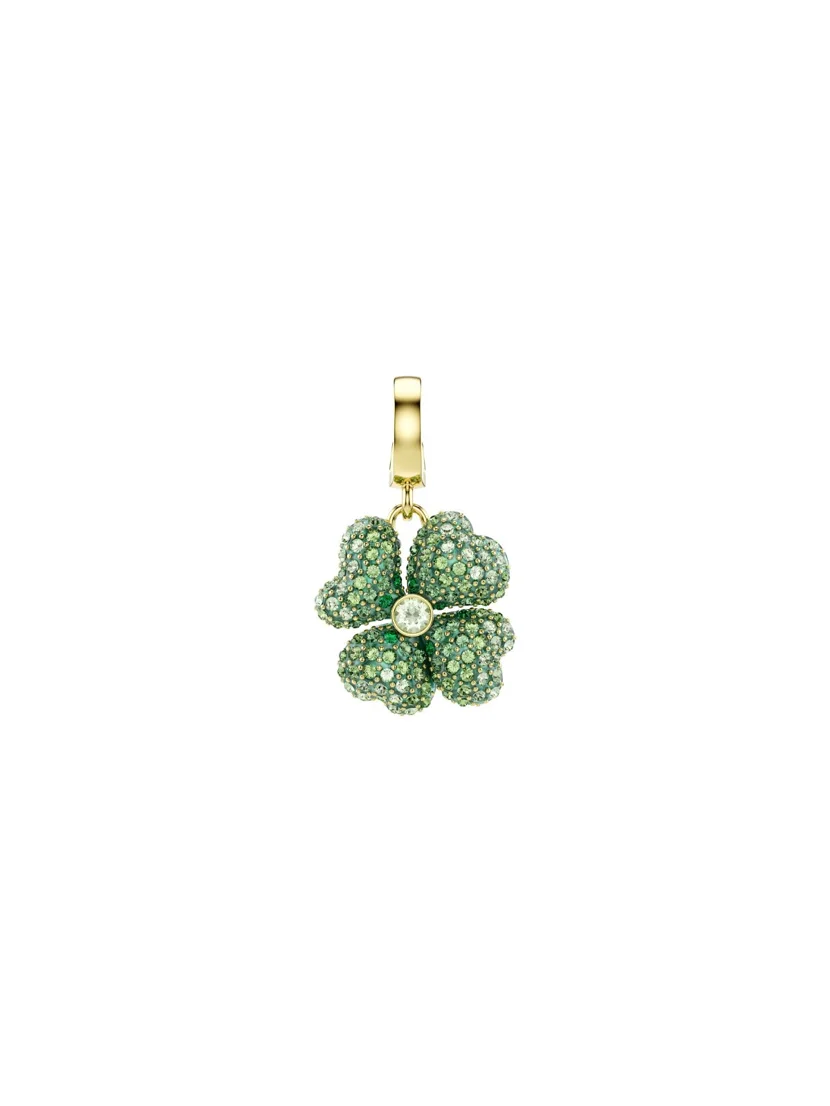 SWAROVSKI Mặt Dây Đeo Idyllia:Charm Clover Gre/Gos
