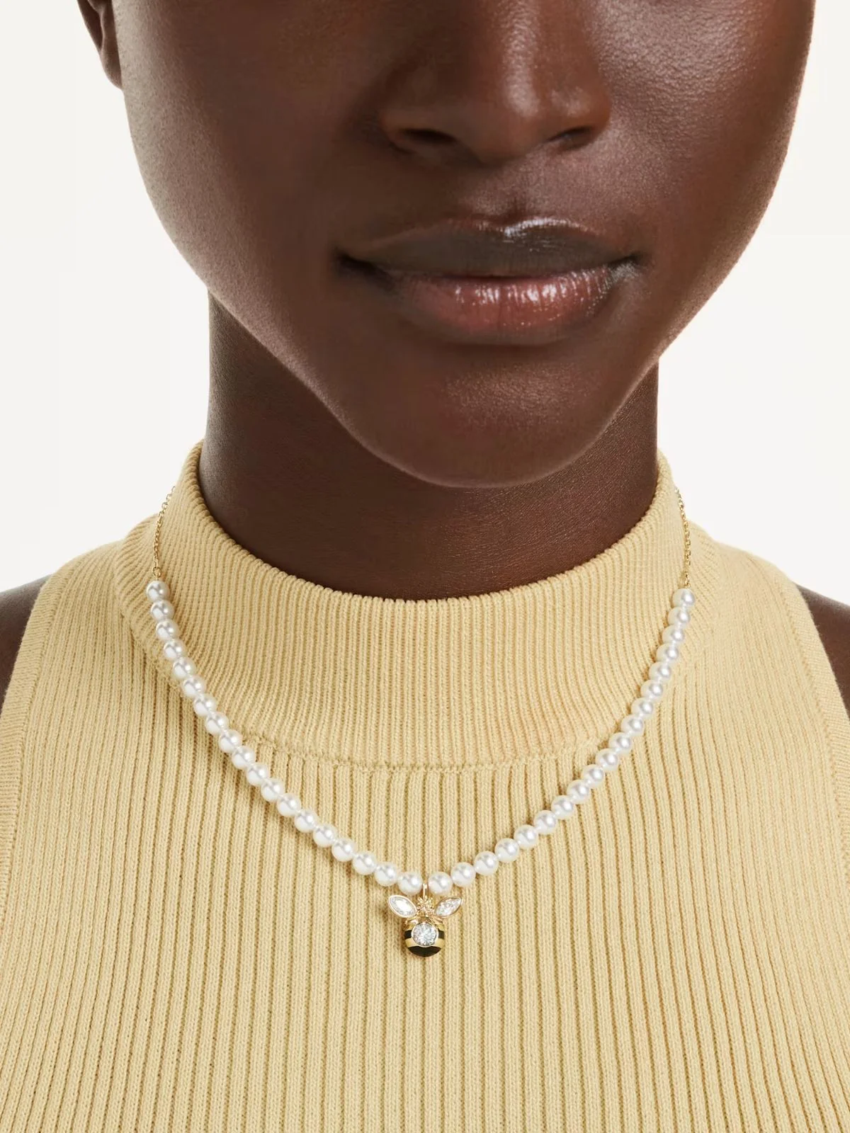 SWAROVSKI Mặt Dây Đeo Idyllia:Charm Bee Mul/Gos