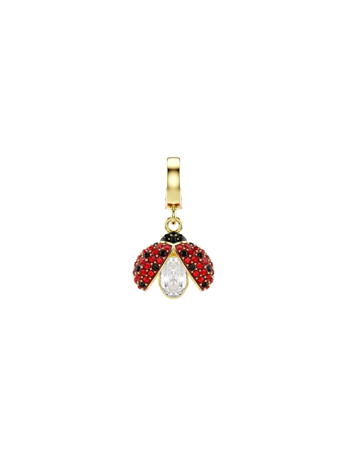 SWAROVSKI Mặt Dây Đeo Idyllia:Charm Ladybug Red/Gos