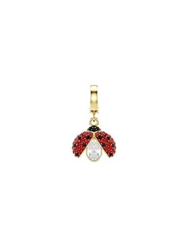SWAROVSKI Mặt Dây Đeo Idyllia:Charm Ladybug Red/Gos