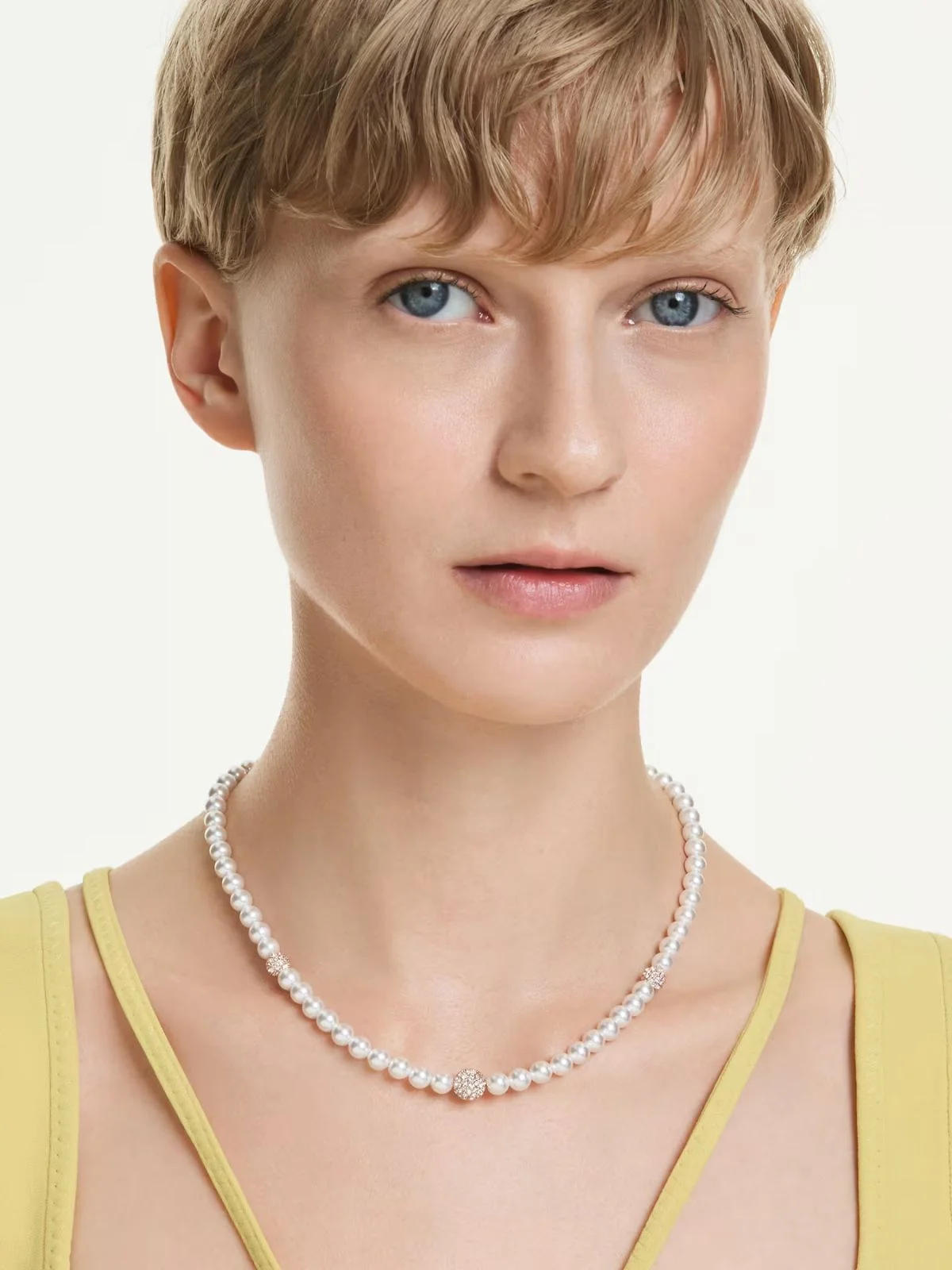 SWAROVSKI Vòng Cổ Matrix:All Ard Crywhite/Ros