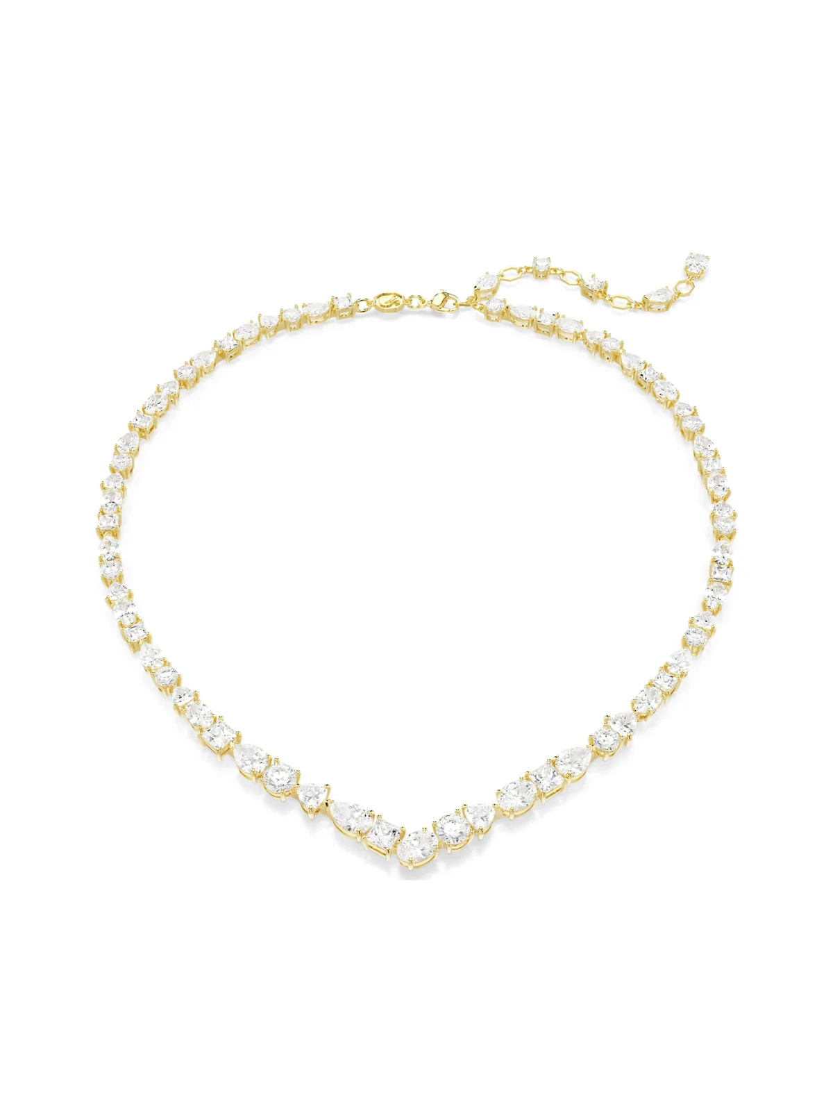 SWAROVSKI Vòng Cổ Mesmera:Necklace V White/Gos