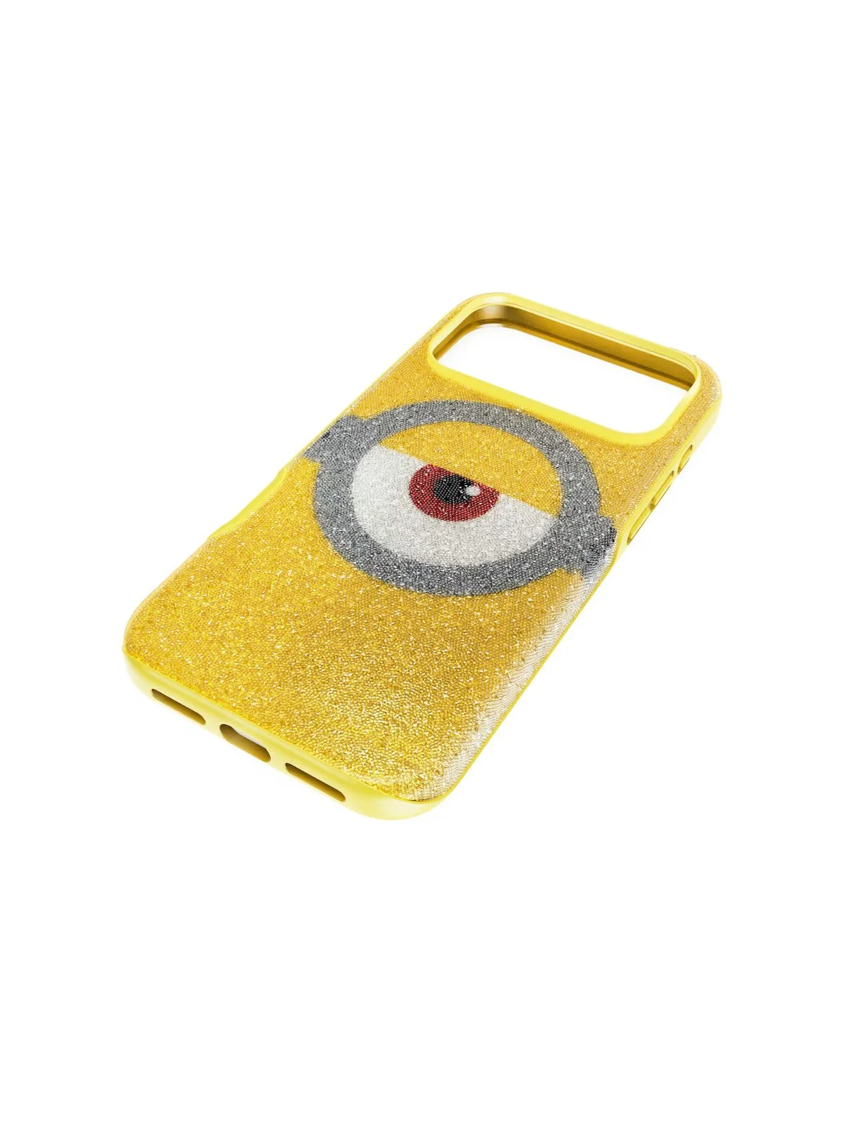 SWAROVSKI Ốp Lưng Điện Thoại Minions 17 Pro Max:Case Yel
