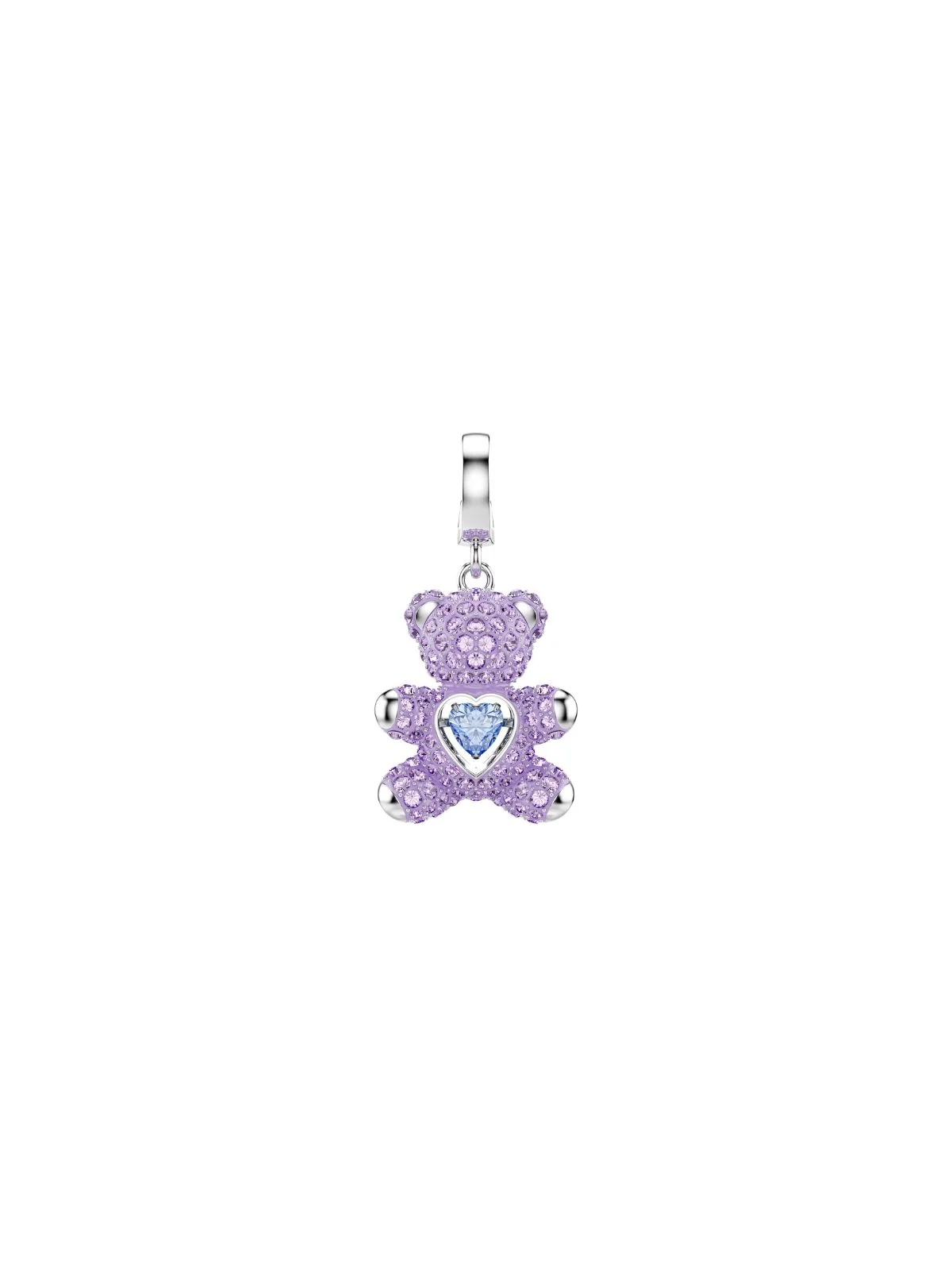 SWAROVSKI Mặt Dây Đeo Idyllia:Charm Teddy Viol/Rhs