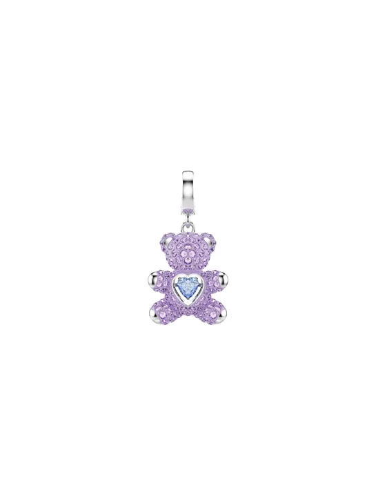 SWAROVSKI Mặt Dây Đeo Idyllia:Charm Teddy Viol/Rhs
