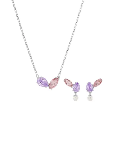 SWAROVSKI Bộ Trang Sức Capsule:Set Set Mul/Rhs