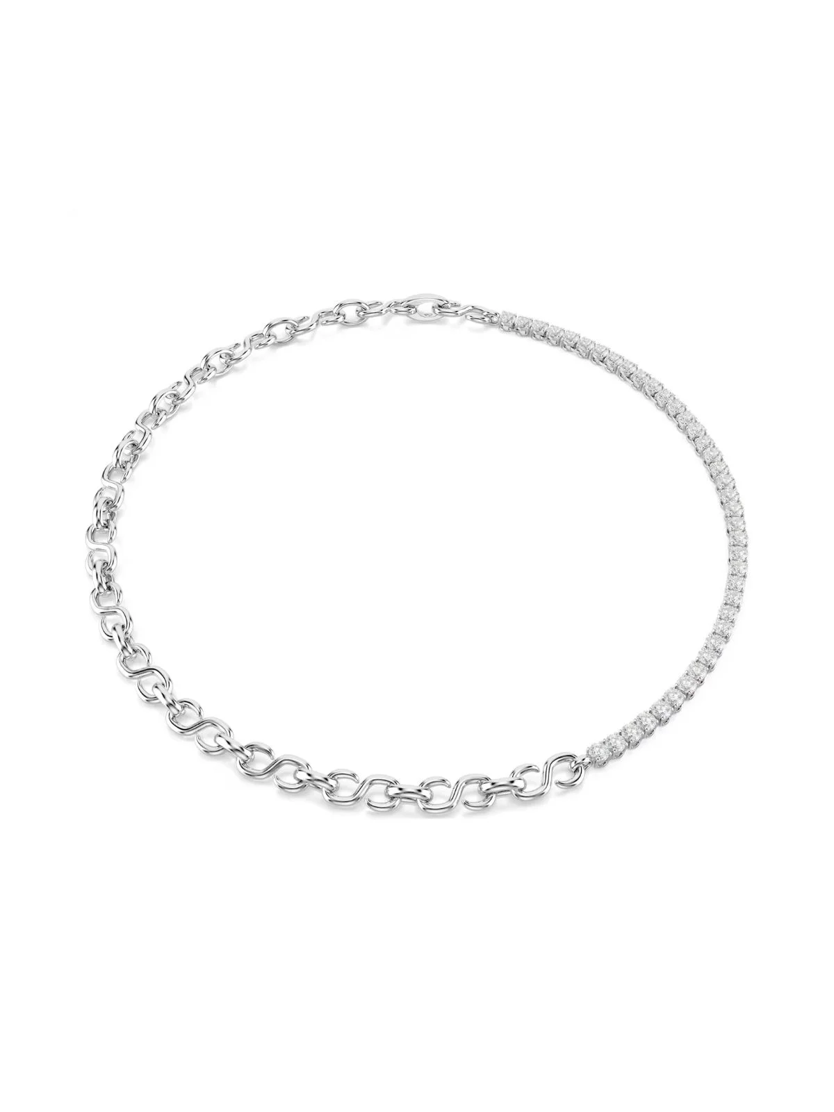 SWAROVSKI Vòng Cổ Matrix:Necklace Mix Whi/Rhs