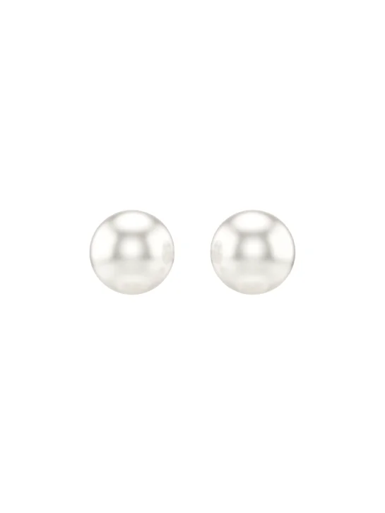 SWAROVSKI Bông Tai Matrix:Pe Pearl Whi/Rhs