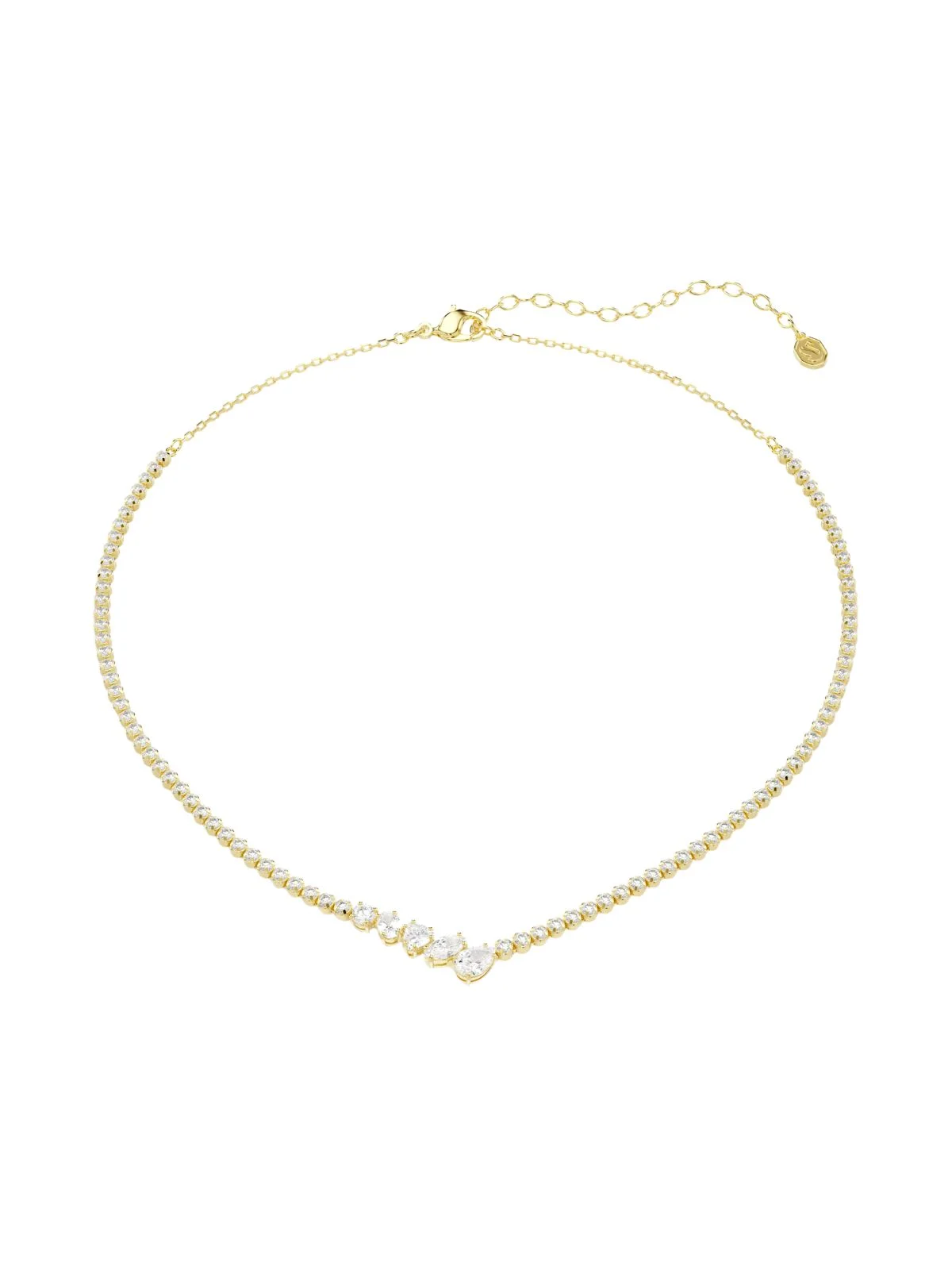 SWAROVSKI Vòng Cổ Mesmera:Necklace V-Shp Whi/Gos