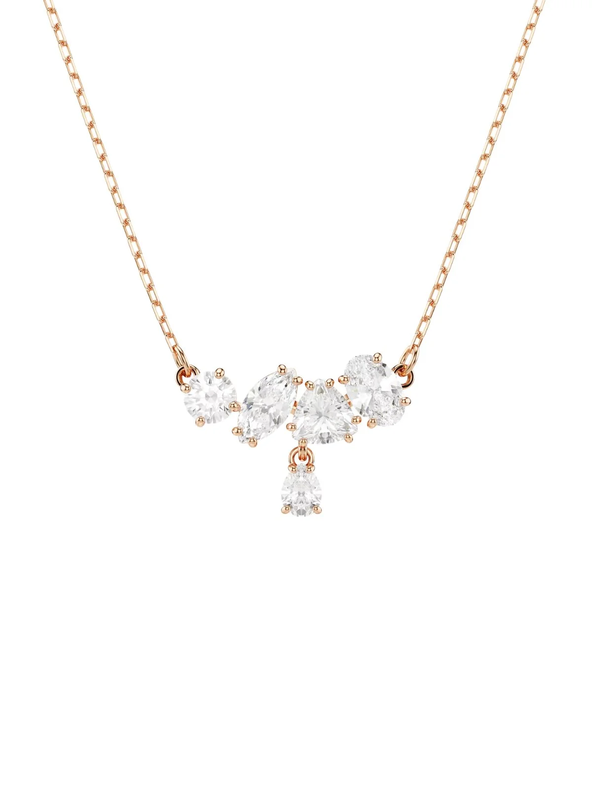 SWAROVSKI Vòng Cổ Mesmera:Pend Whi/Ros