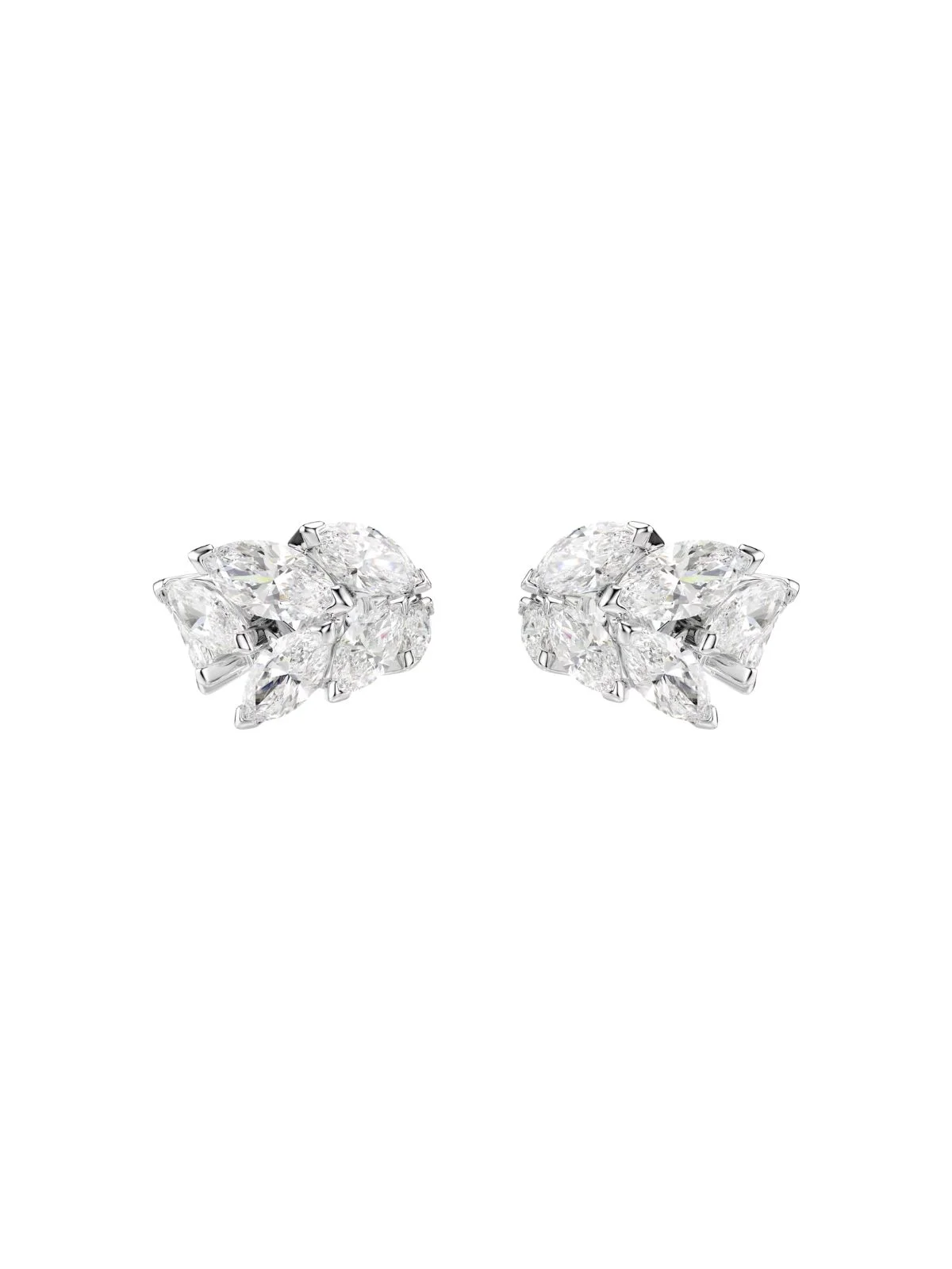 SWAROVSKI Bông Tai Mesmera:Ec S Whi/Rhs