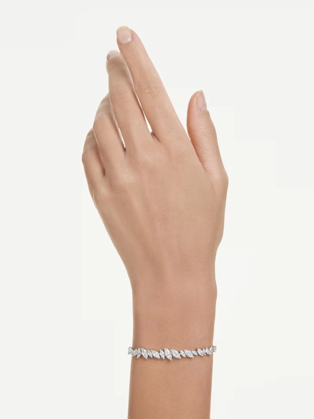 SWAROVSKI Vòng Tay Mesmera:Brclet Frontal Whi/Rhs