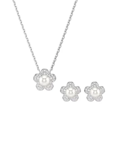 SWAROVSKI Bộ Trang Sức Capsule:Set Cry/Rhs