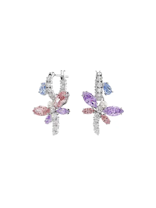 SWAROVSKI Bông Tai Capsule:Pe Hoop Mul/Rhs