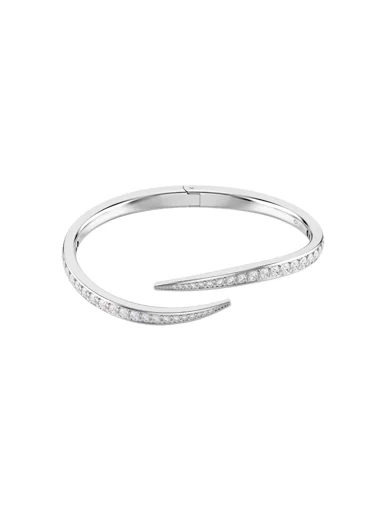 SWAROVSKI Vòng Tay Vienna:Bangle Open White/Rhs M