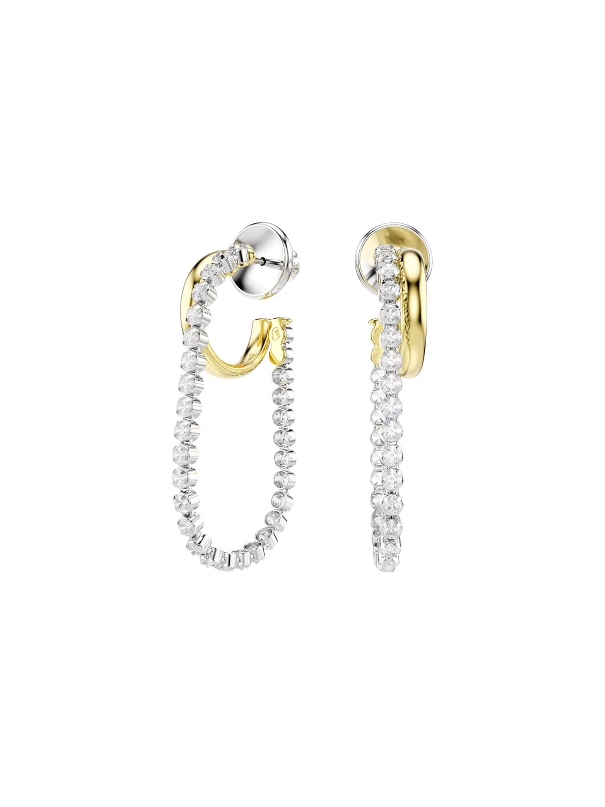 SWAROVSKI Bông Tai Hyperbola:Pe Hoop Whi/Mix