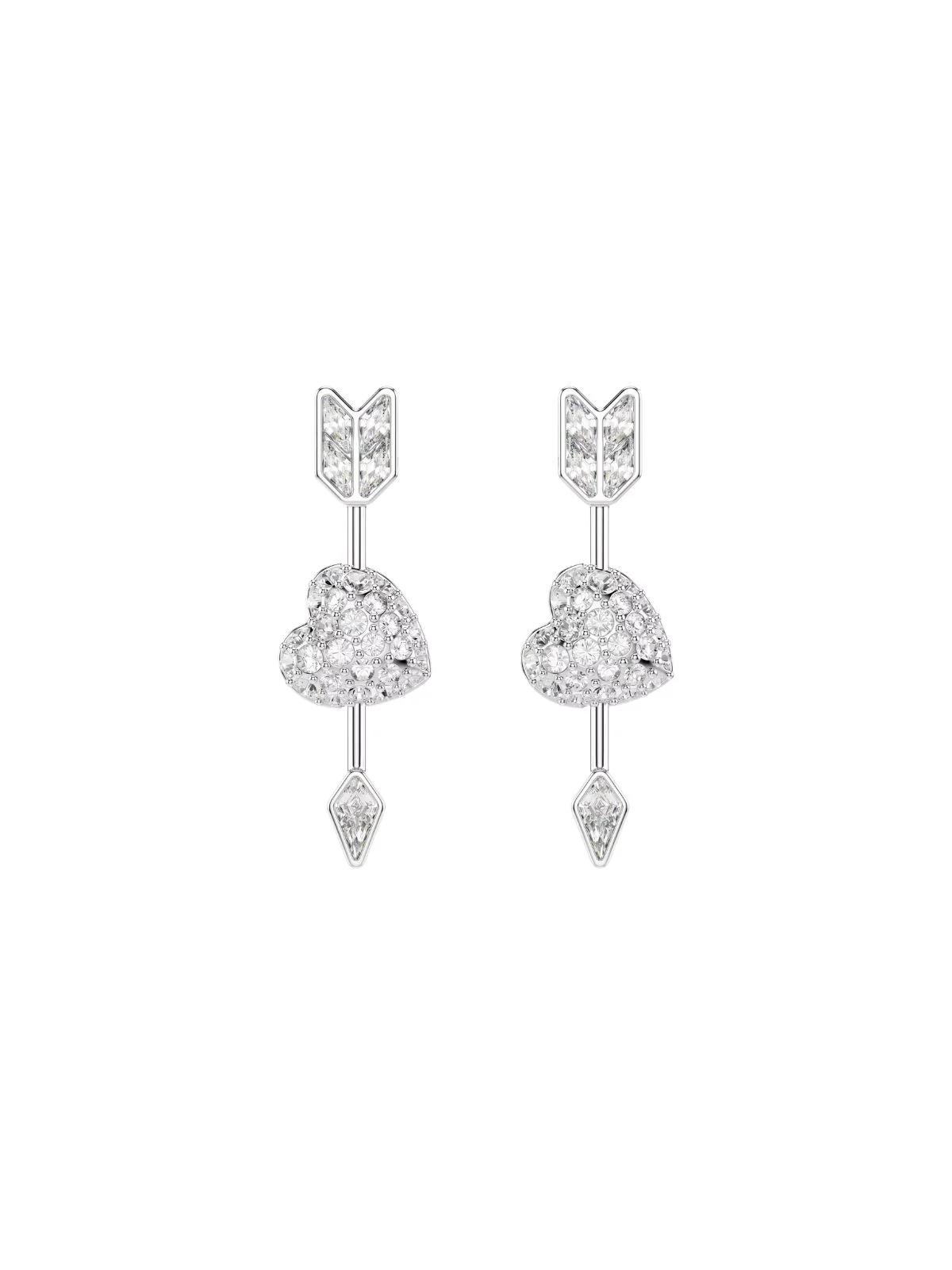 SWAROVSKI Bông Tai Idyllia:Pe Cry/Rhs