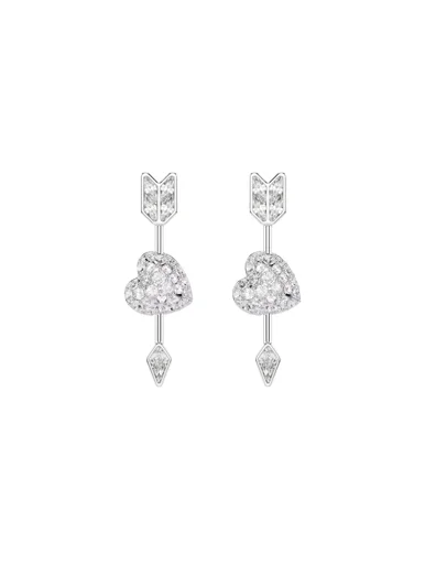 SWAROVSKI Bông Tai Idyllia:Pe Cry/Rhs