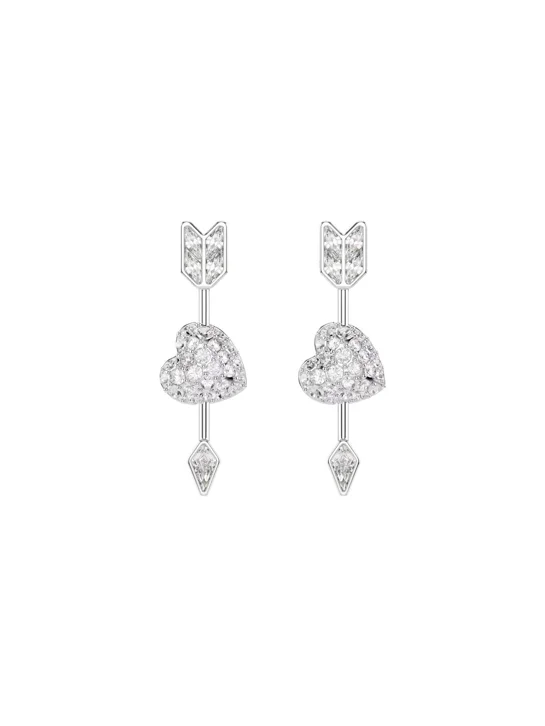 SWAROVSKI Bông Tai Idyllia:Pe Cry/Rhs