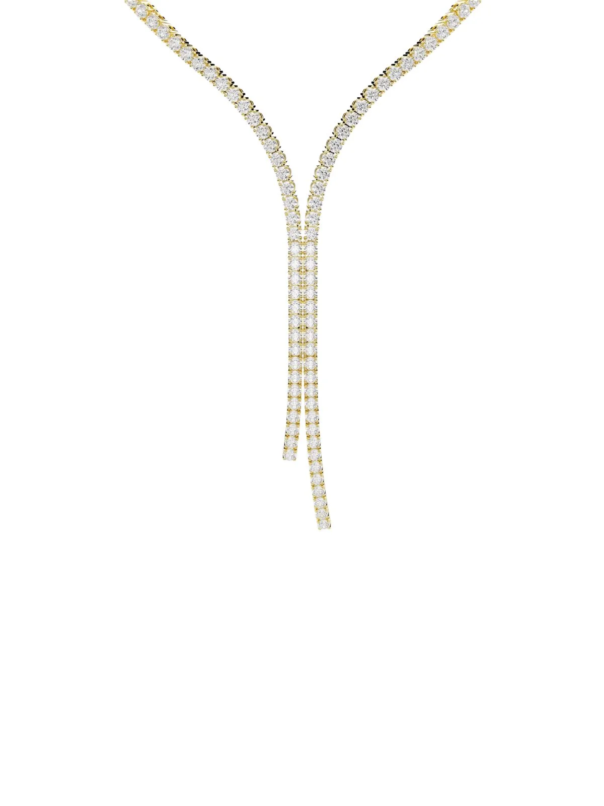 SWAROVSKI Vòng Cổ Matrix:Tn Y White/Gos