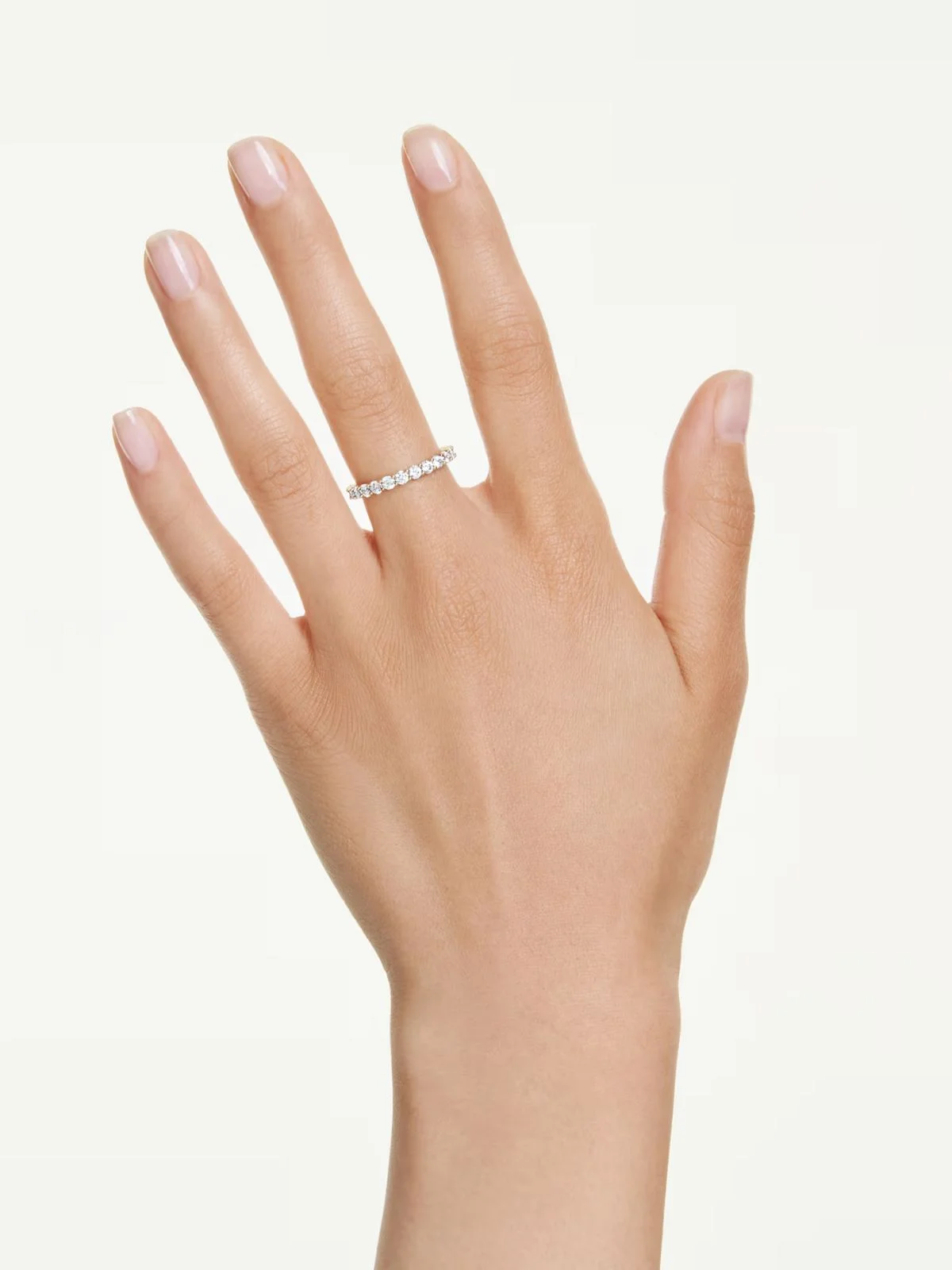 SWAROVSKI Nhẫn Matrix:Ring Gold Wht/Gos 48