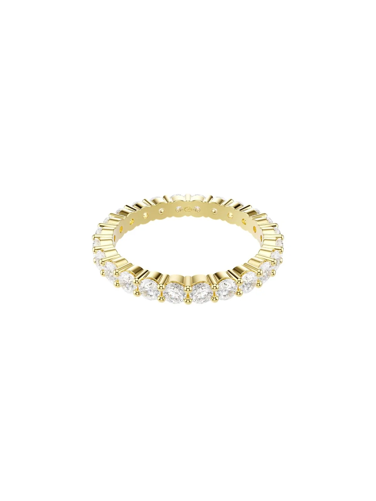SWAROVSKI Nhẫn Matrix:Ring Gold Wht/Gos 52