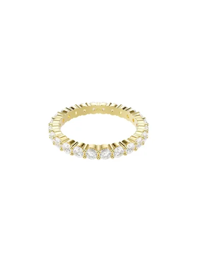 SWAROVSKI Nhẫn Matrix:Ring Gold Wht/Gos 48