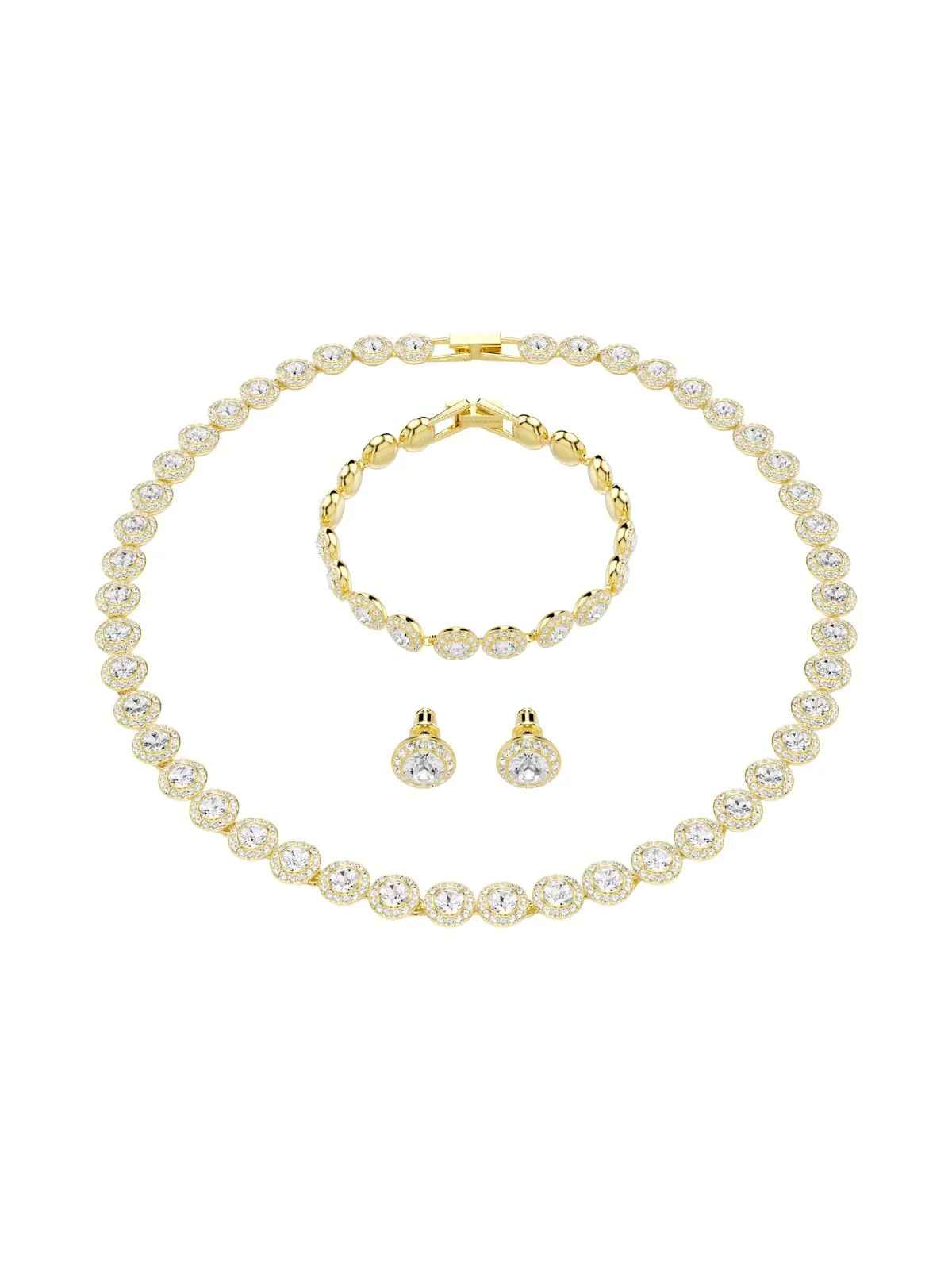 SWAROVSKI Bộ Trang Sức Una:Set Angelic Cry/Gos