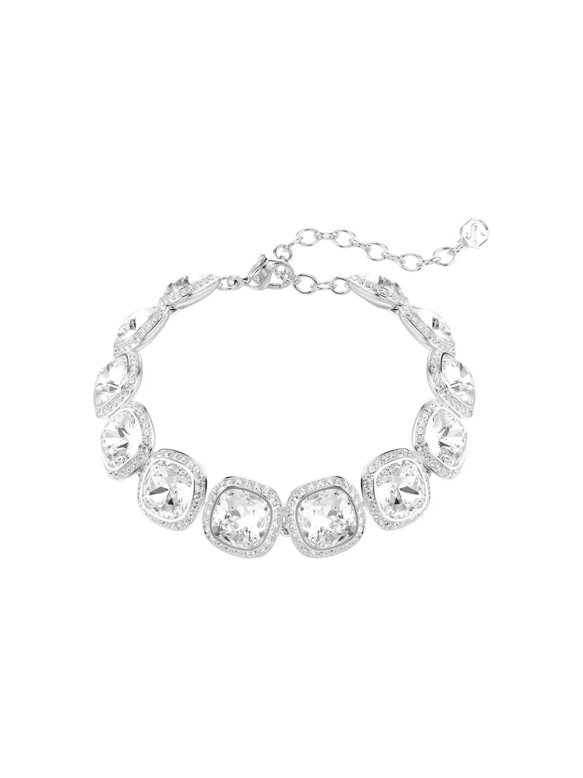 SWAROVSKI Vòng Tay Una:Bracelet Cushion Cry/Rhs M