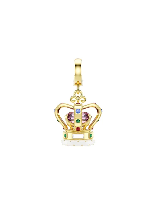 SWAROVSKI Mặt Dây Đeo Minions:Charm Crown Amet/Gos