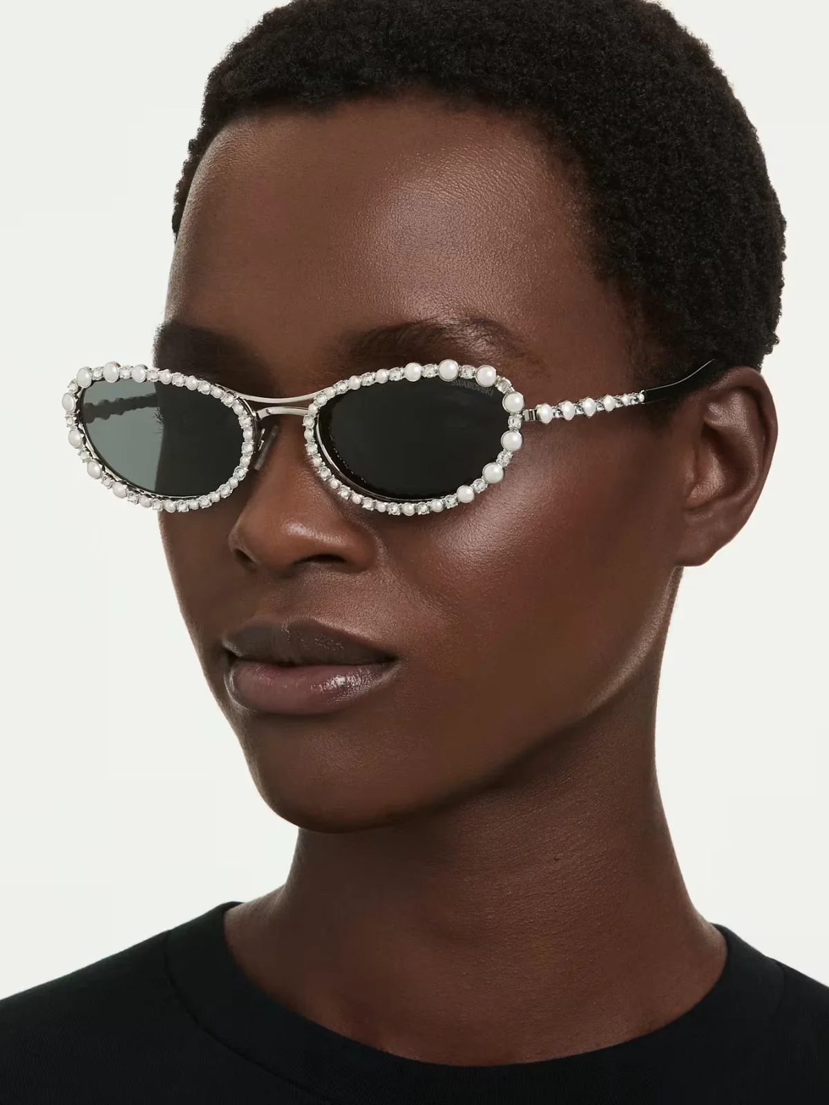 SWAROVSKI Mắt Kính Matrix:Eyewear Sk7044 Sil
