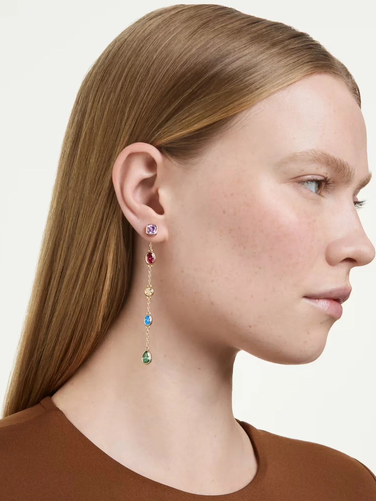 SWAROVSKI Bông Tai Imber:Pe Dangling Mul/Gos