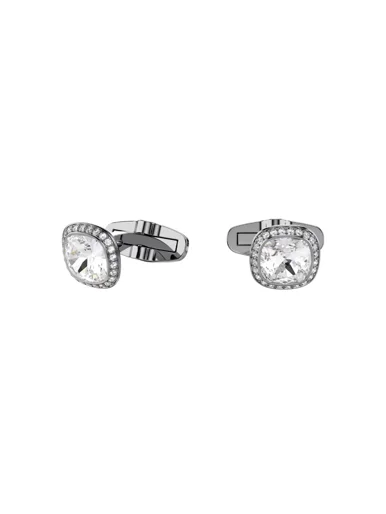 SWAROVSKI Khuy Măng-Sét Una:Cuffl Cushion Light Cryrus