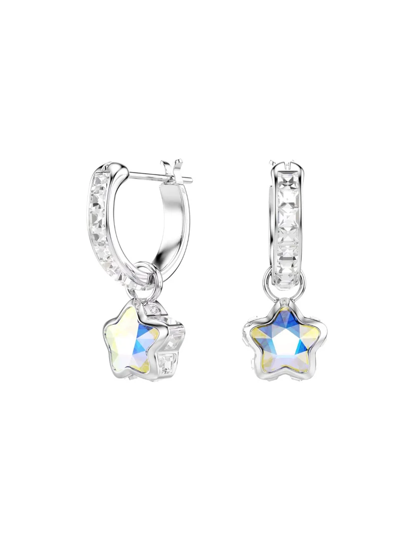 SWAROVSKI Bông Tai Chroma:Pe Mul/Rhs