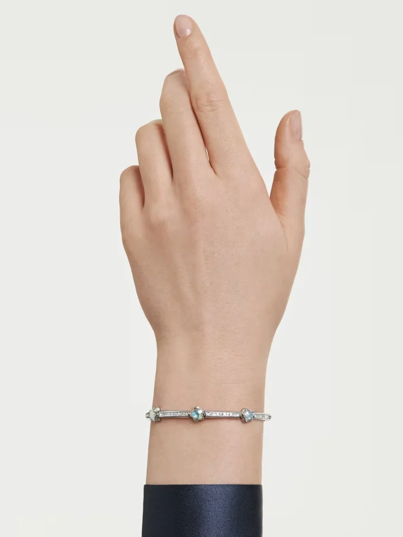 SWAROVSKI Vòng Tay Chroma:Bangle Mul/Rhs M