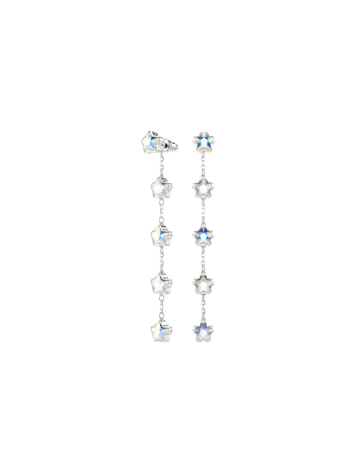 SWAROVSKI Bông Tai Chroma:Pe Drape Mul/Rhs