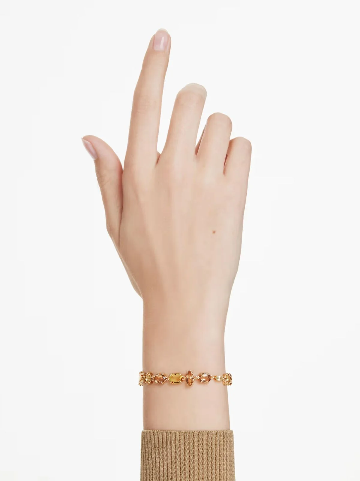 SWAROVSKI Vòng Tay Gema:Bracelet Caramel Mul/Gos