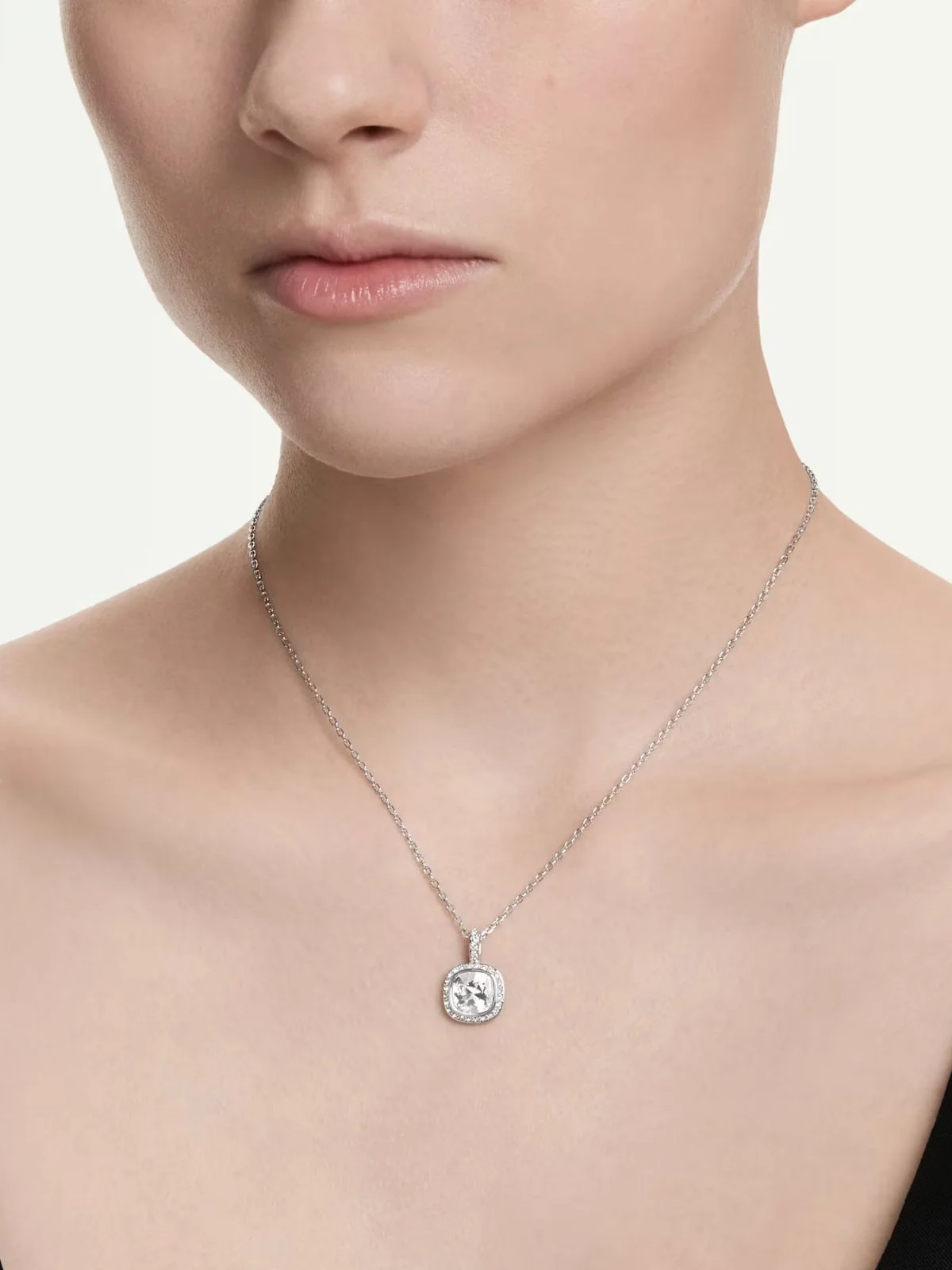 SWAROVSKI Vòng Cổ Una:Pend Cushion Cry/Rhs
