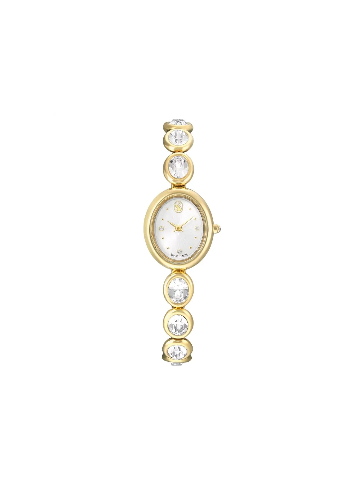 SWAROVSKI Đồng Hồ Imber Oval:Mb Pgo/White/Pgo