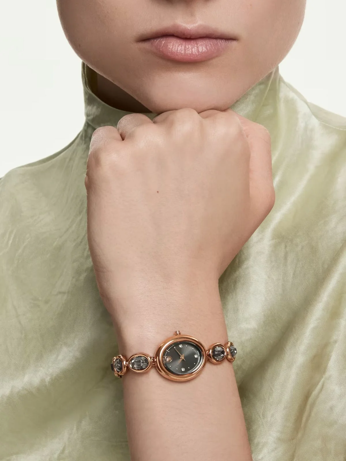 SWAROVSKI Đồng Hồ Imber Oval:Mb Pro/Grey/Pro