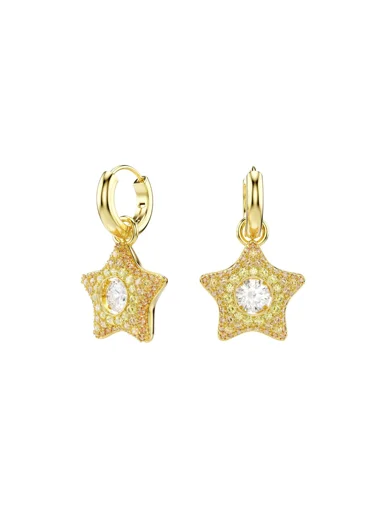 SWAROVSKI Bông Tai Sublima:Pe Star White/Gos