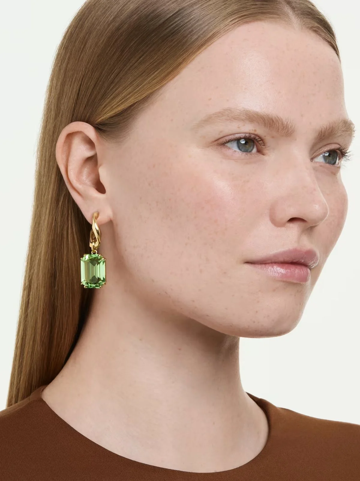 SWAROVSKI Bông Tai Millenia:Pe Rc08Ignit/Gos